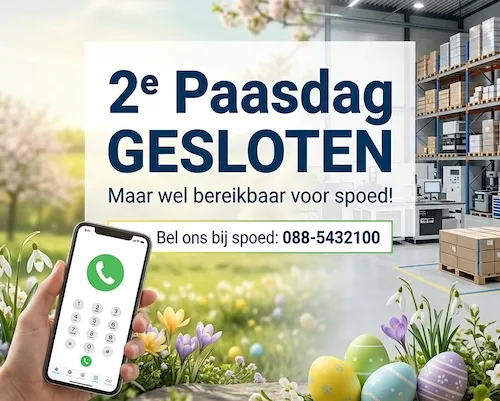 Tweede Paasdag gesloten